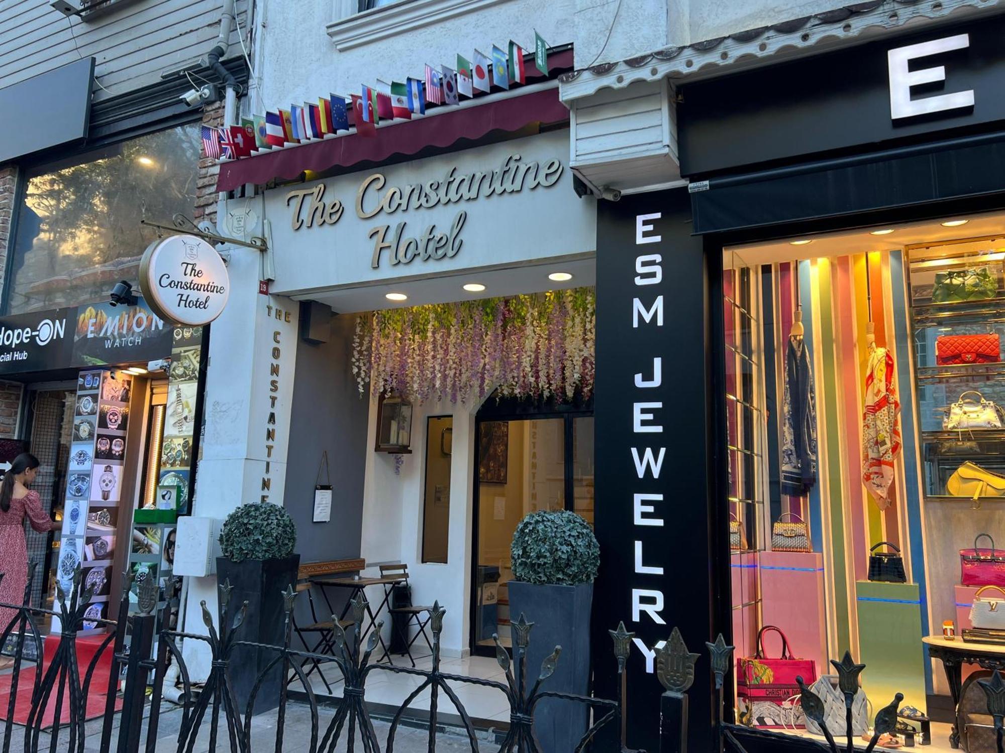 The Constantine Hotel Istanbul Bagian luar foto